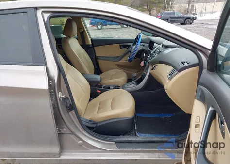 2013 Hyundai Elantra Limited z USA, uszkodzony, nr VIN 5NPDH4AE6DH300114